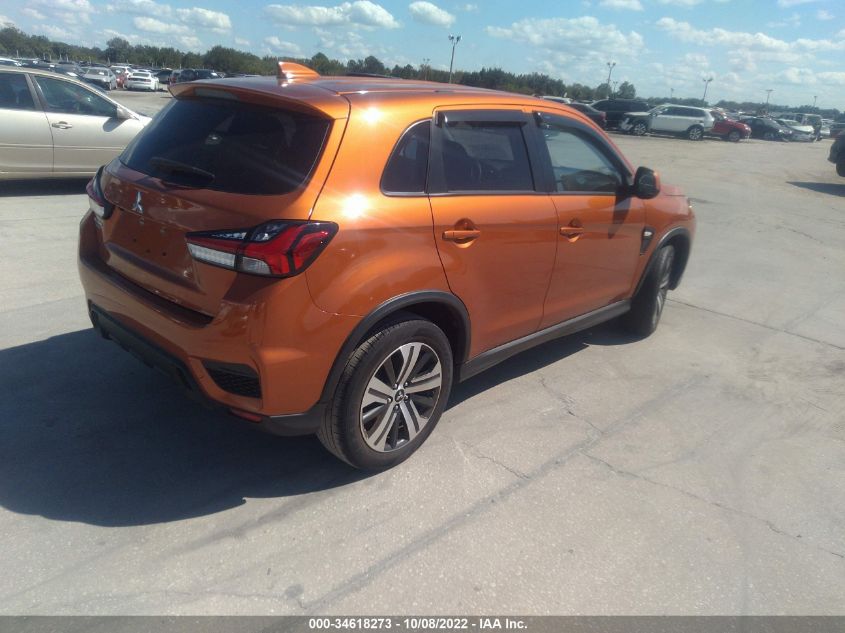 2021 MITSUBISHI OUTLANDER SPORT ES/LE/BE/S VIN: JA4APUAU2MU010692