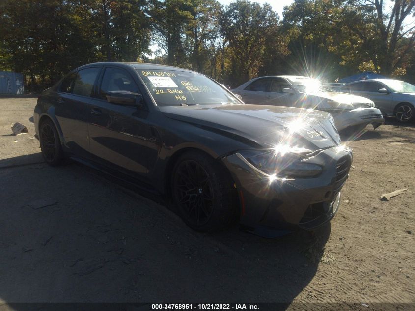 2022 BMW M3 COMPETITION XDRIVE VIN: WBS43AY07NFM54617 – VIN Public
