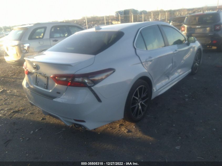 2022 TOYOTA CAMRY SE VIN: 4T1G11AK4NU062322