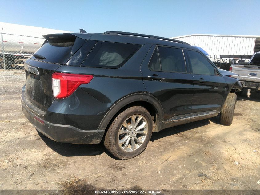 2022 FORD EXPLORER XLT VIN: 1FMSK7DH4NGB23922