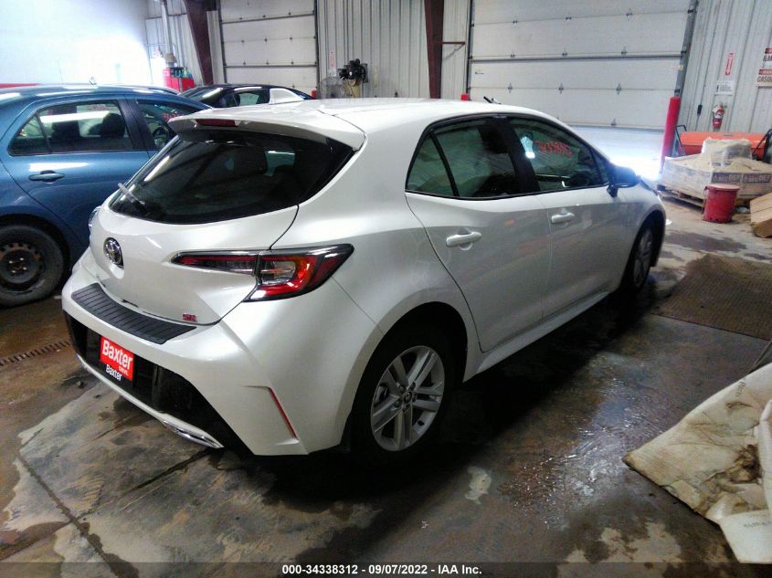 2022 TOYOTA COROLLA HATCHBACK SE/NIGHTSHADE/XSE VIN: JTND4MBEXN3179560