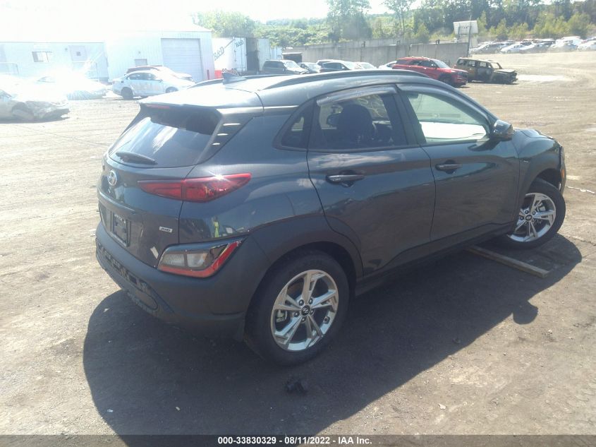 2022 HYUNDAI KONA SEL VIN: KM8K6CAB3NU880146