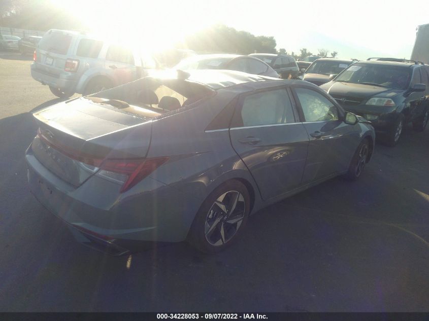 2022 HYUNDAI ELANTRA SEL VIN: KMHLN4AG0NU288163