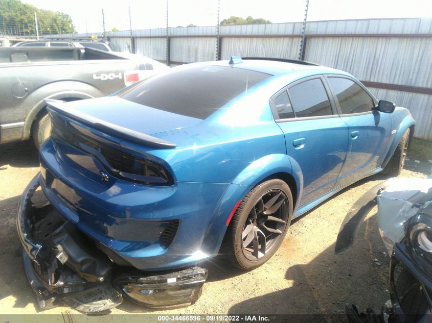 2021 DODGE CHARGER SCAT PACK WIDEBODY VIN: 2C3CDXGJ5MH553242