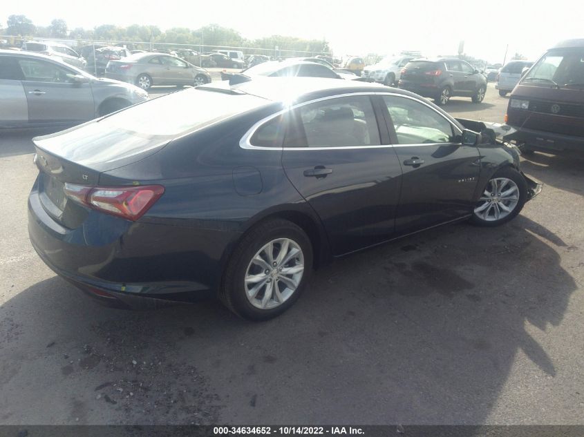 2022 CHEVROLET MALIBU LT VIN: 1G1ZD5ST0NF109748