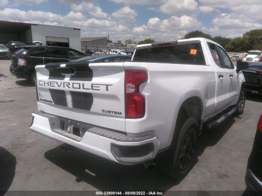 2022 CHEVROLET SILVERADO 1500 LTD CUSTOM VIN: 1GCRWBEK9NZ215620