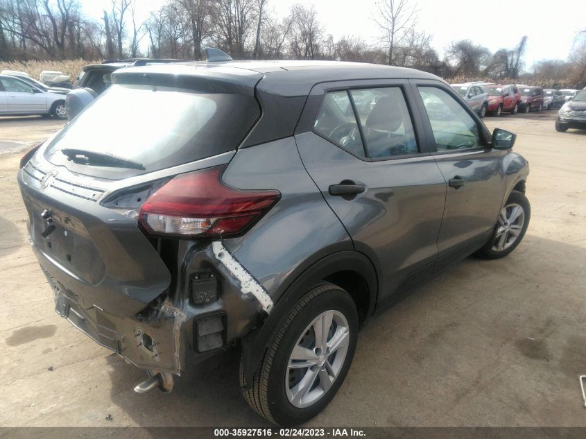 2022 NISSAN KICKS S VIN: 3N1CP5BV0NL491438