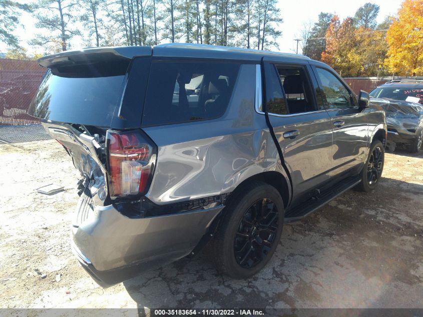 2022 CHEVROLET TAHOE LS VIN: 1GNSCMKD4NR286856