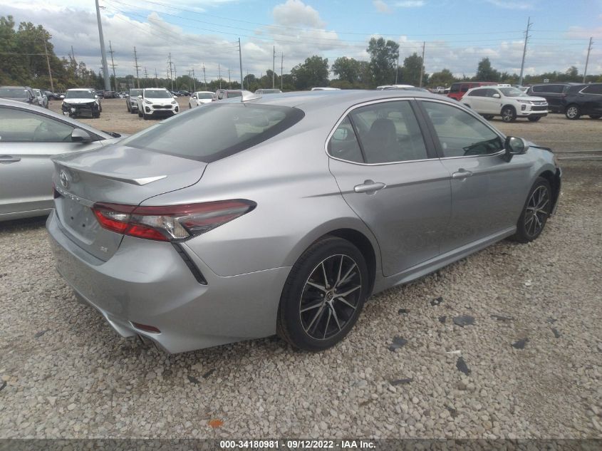 2022 TOYOTA CAMRY SE VIN: 4T1G11AK1NU627092