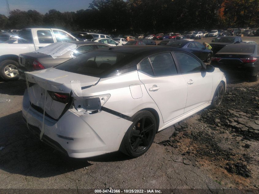 2021 NISSAN SENTRA SR VIN: 3N1AB8DV8MY287248
