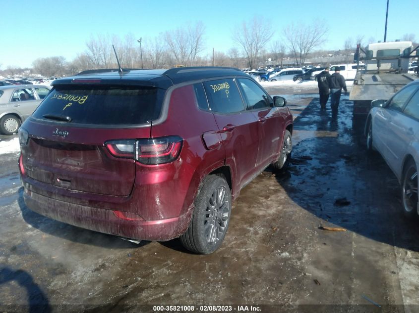 2022 JEEP COMPASS HIGH ALTITUDE VIN: 3C4NJDCB9NT142901