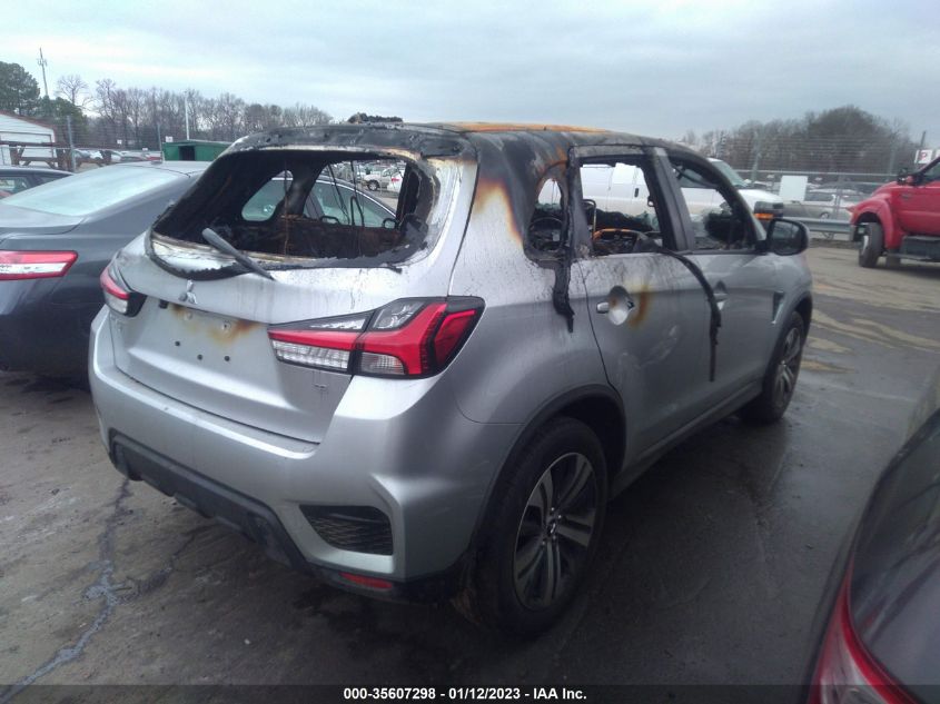 2022 MITSUBISHI OUTLANDER SPORT SE VIN: JA4APVAU1NU007984