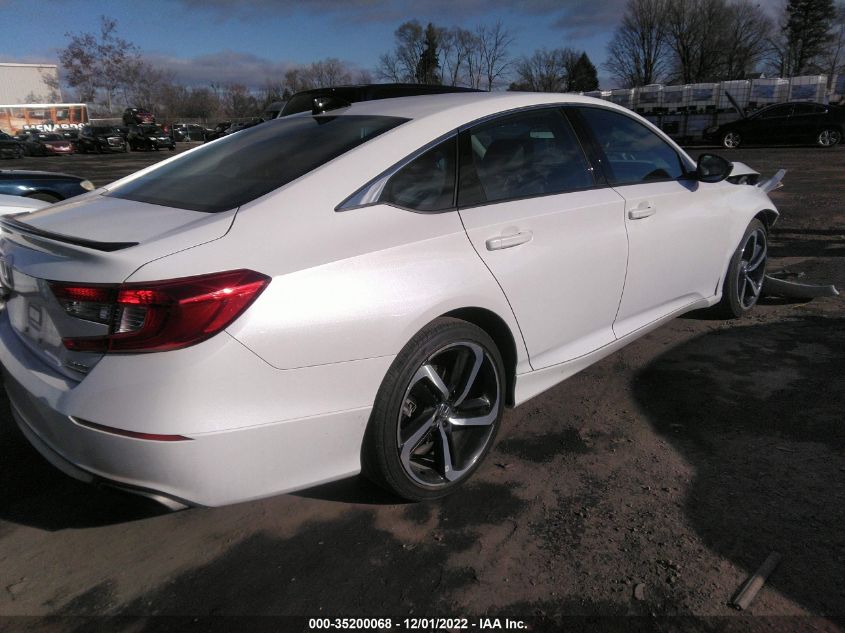 2022 HONDA ACCORD SEDAN SPORT SE VIN: 1HGCV1F47NA041145