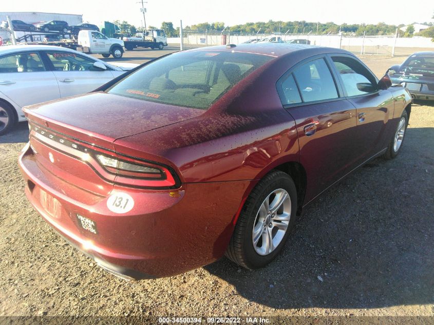 2021 DODGE CHARGER SXT VIN: 2C3CDXBG4MH579889