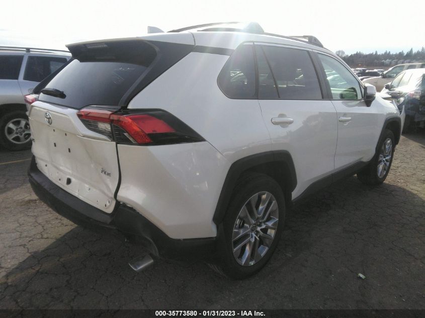 2022 TOYOTA RAV4 XLE PREMIUM VIN: 2T3A1RFV6NW316045