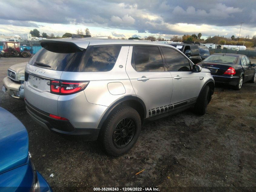 2020 LAND ROVER DISCOVERY SPORT S VIN: SALCJ2FX9LH850752