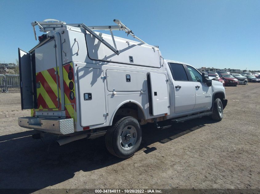 2021 CHEVROLET SILVERADO 2500HD WORK TRUCK VIN: 1GC1YLE75MF243178