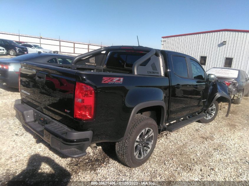 2022 CHEVROLET COLORADO 4WD Z71 VIN: 1GCGTDEN0N1186836