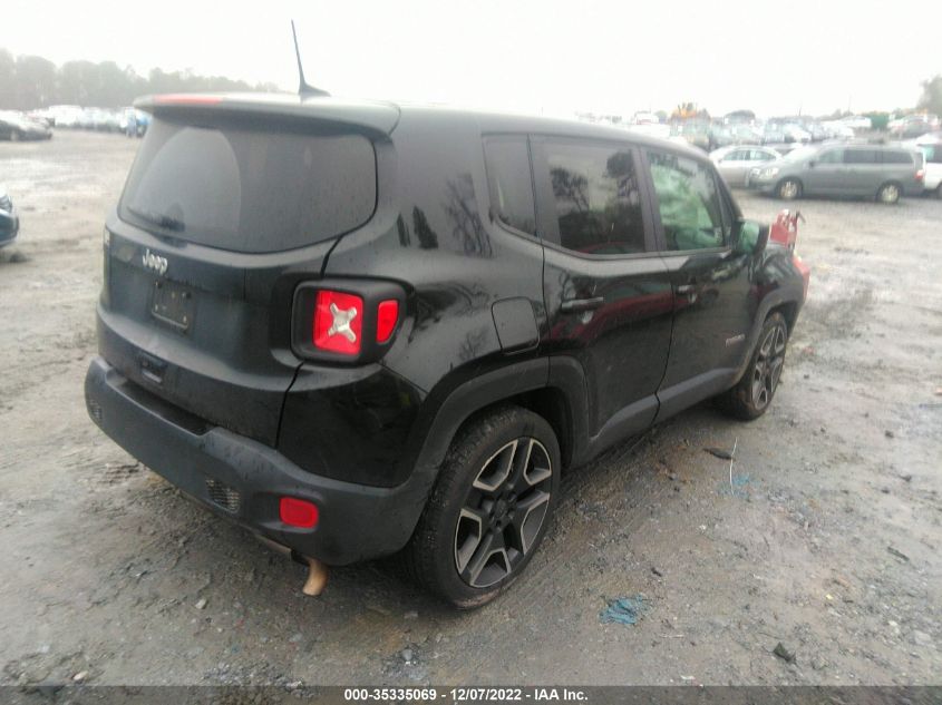 2020 JEEP RENEGADE JEEPSTER VIN: ZACNJAAB1LPL79501