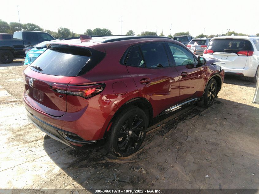 2021 BUICK ENVISION ESSENCE VIN: LRBFZNR4XMD089592