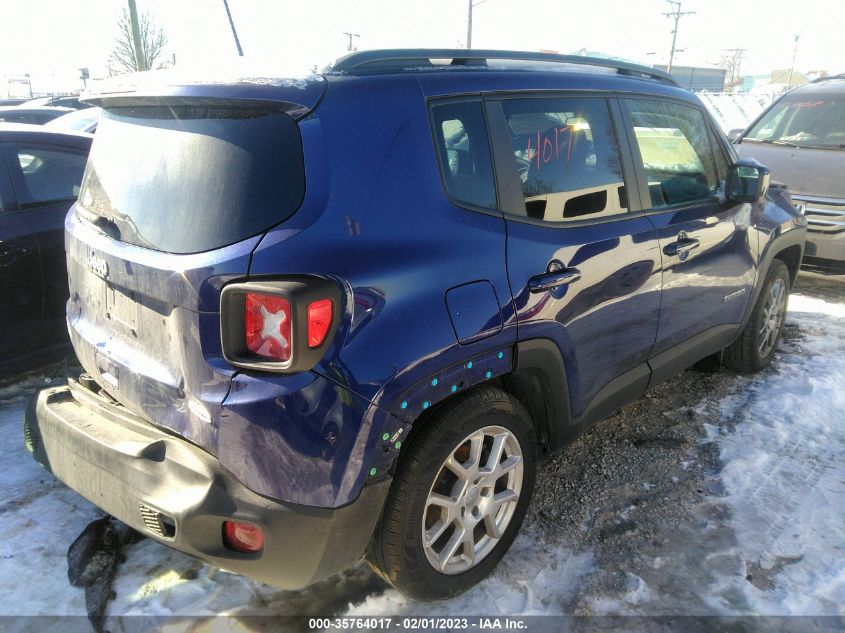 2021 JEEP RENEGADE LATITUDE VIN: ZACNJCBB2MPM45355