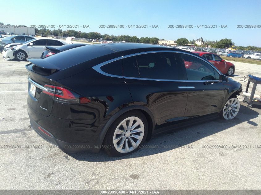 2021 TESLA MODEL X LONG RANGE VIN: 5YJXCAE26MF323580