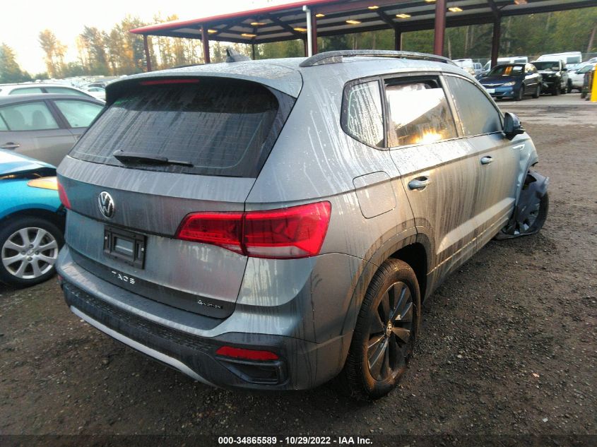 2022 VOLKSWAGEN TAOS S VIN: 3VVMX7B28NM018479