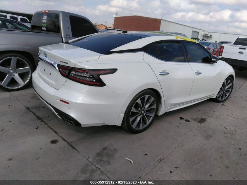 2022 NISSAN MAXIMA PLATINUM VIN: 1N4AA6FV6NC501669