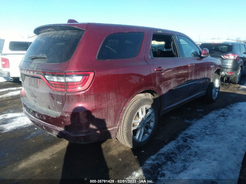 2022 DODGE DURANGO R/T VIN: 1C4SDJCT4NC106224