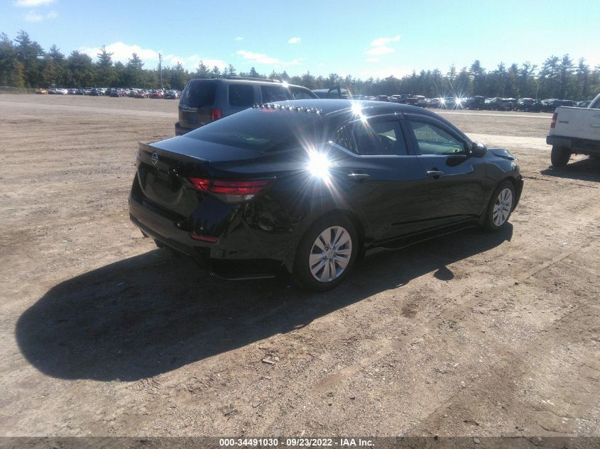 2021 NISSAN SENTRA S VIN: 3N1AB8BV8MY227795