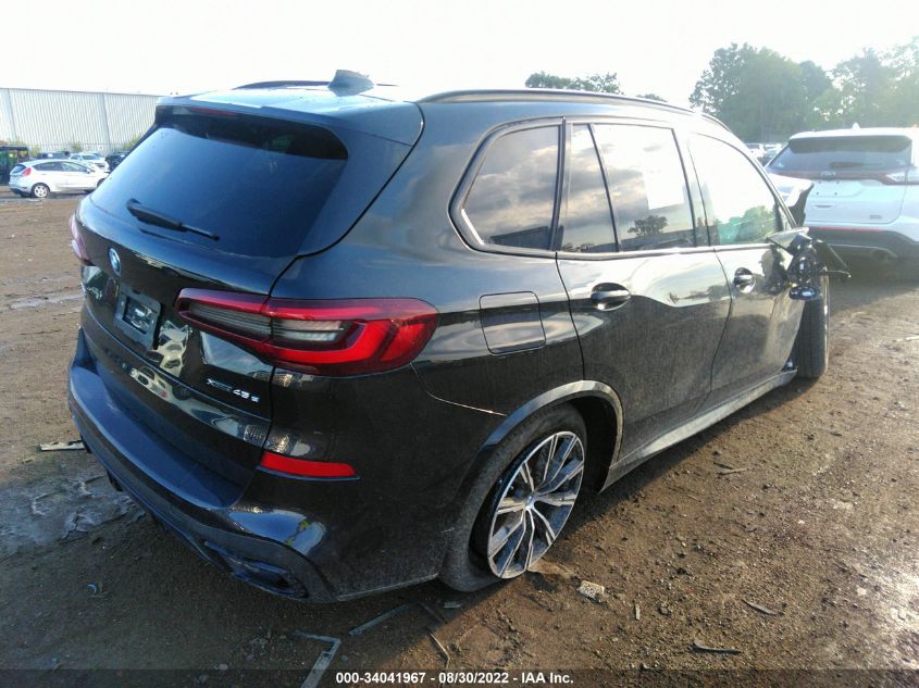 2022 BMW X5 XDRIVE45E VIN: 5UXTA6C04N9J93005