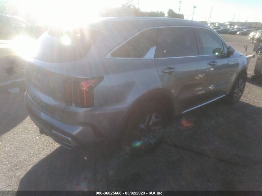 2022 KIA SORENTO HYBRID S VIN: KNDRG4LG0N5092787