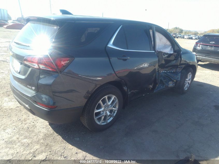 2022 CHEVROLET EQUINOX LT VIN: 3GNAXUEV6NS220004