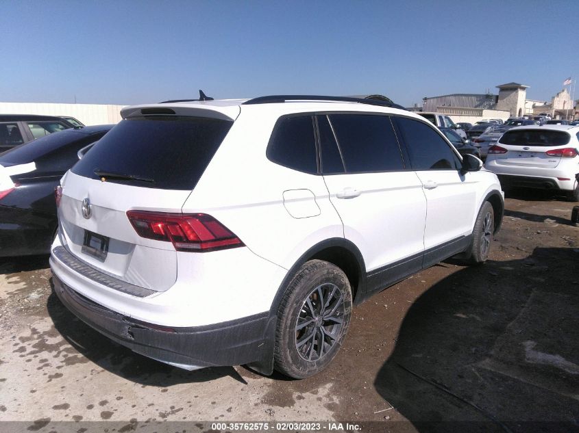 2021 VOLKSWAGEN TIGUAN S VIN: 3VV1B7AX3MM054769