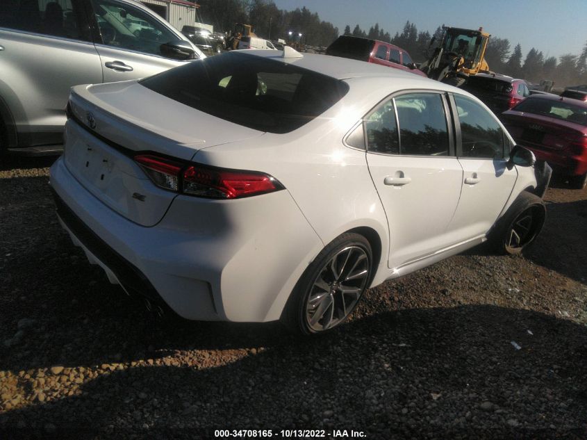2022 TOYOTA COROLLA SE/SE NIGHTSHADE/APEX SE VIN: JTDS4MCE3N3509842