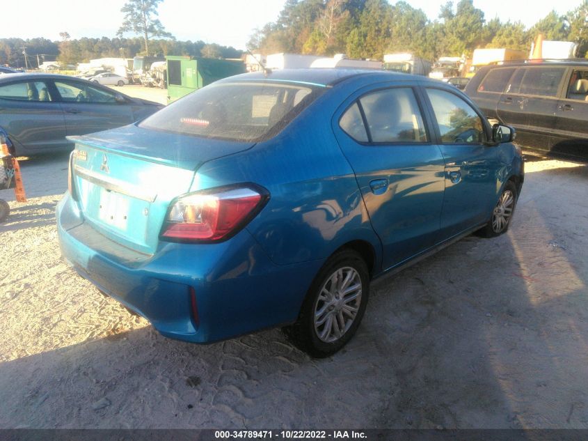 2021 MITSUBISHI MIRAGE G4 SE VIN: ML32FVFJ2MHF07225