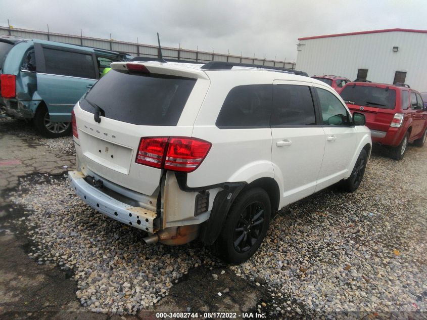 2020 DODGE JOURNEY SE VALUE VIN: 3C4PDCAB8LT270850