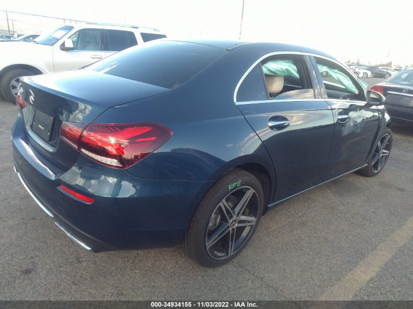 2021 MERCEDES-BENZ A-CLASS A 220 VIN: W1K3G4EBXMJ309457
