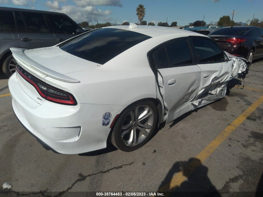 2022 DODGE CHARGER GT VIN: 2C3CDXHG8NH169802