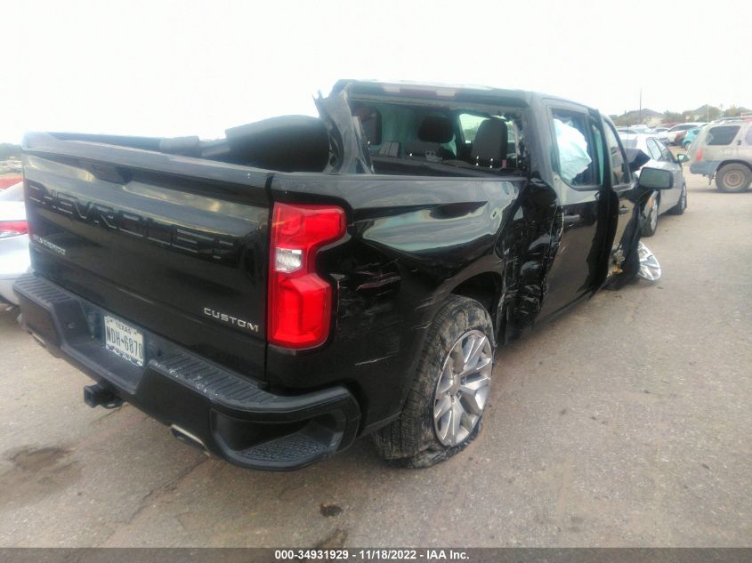 2020 CHEVROLET SILVERADO 1500 CUSTOM VIN: 3GCPWBEFXLG258371