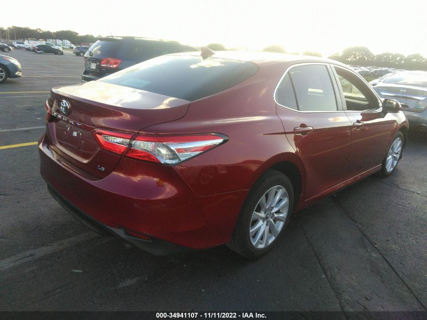 2020 TOYOTA CAMRY LE VIN: 4T1C11AK6LU937041