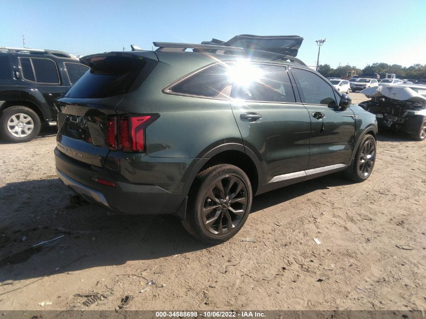 2022 KIA SORENTO X-LINE EX VIN: 5XYRHDLF9NG093691