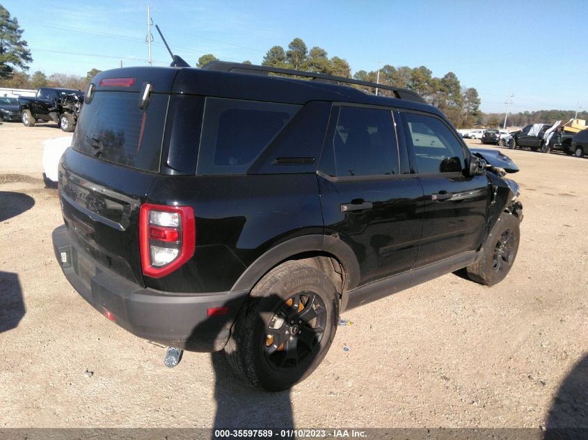 2021 FORD BRONCO SPORT BASE VIN: 3FMCR9A69MRA59558