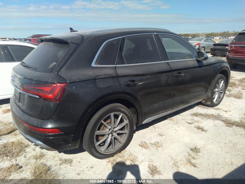 2022 AUDI SQ5 PREMIUM PLUS VIN: WA1B4AFY1N2109119