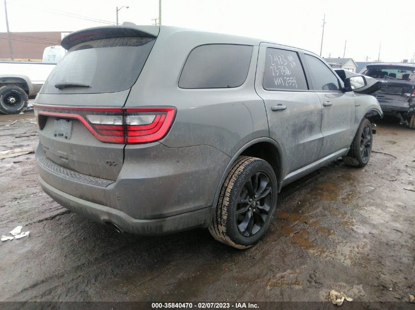 2022 DODGE DURANGO R/T VIN: 1C4SDJCT7NC212554
