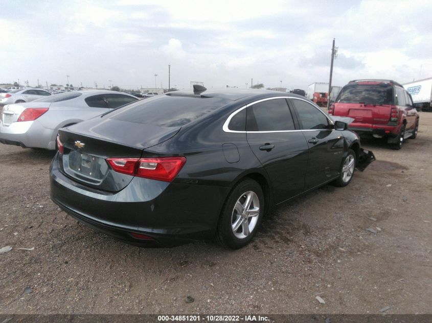 2021 CHEVROLET MALIBU LS VIN: 1G1ZB5STXMF043567