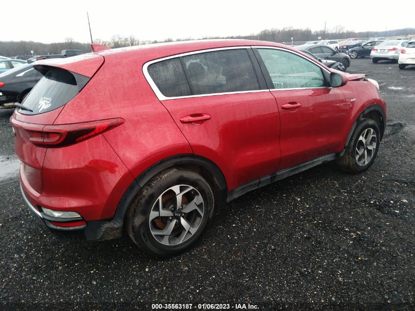 2022 KIA SPORTAGE LX VIN: KNDPMCAC8N7003322