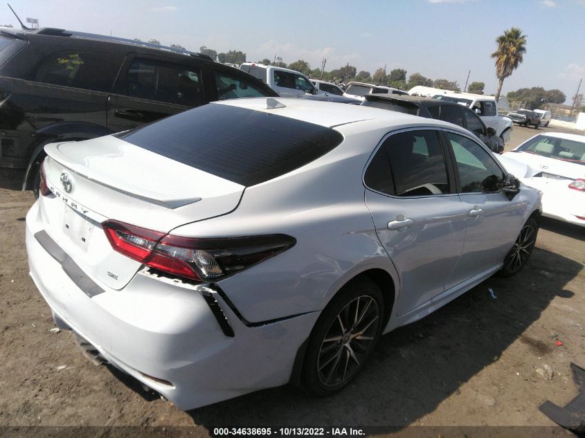 2022 TOYOTA CAMRY SE VIN: 4T1G11AK9NU040509