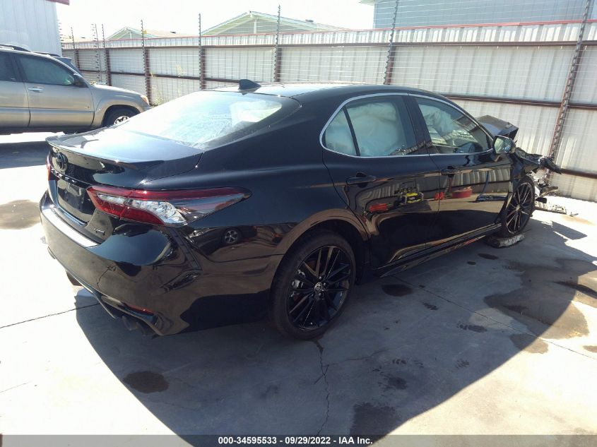 2022 TOYOTA CAMRY XSE VIN: 4T1K61AK6NU026367