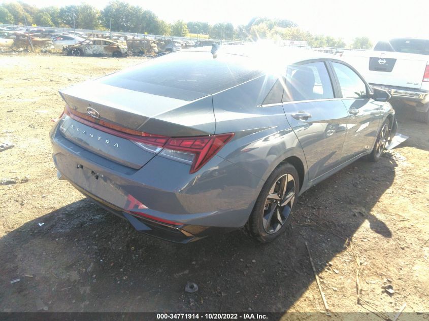2022 HYUNDAI ELANTRA SEL VIN: KMHLN4AGXNU303025
